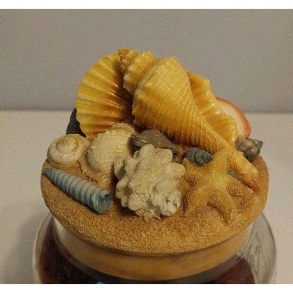 Yankee Candle Our America Seashell Jar Topper Coastal Nautical Starfish